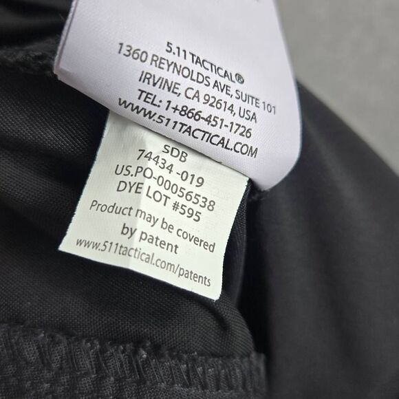 5.11 Tactical Pants Apex 40x32 Black 74434 Security - Picture 10 of 11